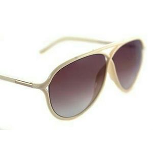 Tom Ford Maximillion unisex white aviators